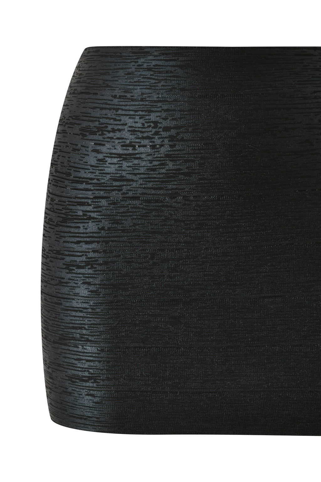 DressNovel AIDEN PLATINUM BANDAGE MINI SKIRT - BLACK